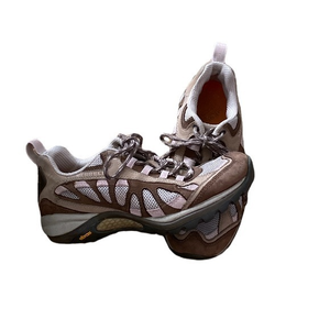 Merrell Women's Siren Ventilator Elephant Pink Leather Walking Shoes 6‎